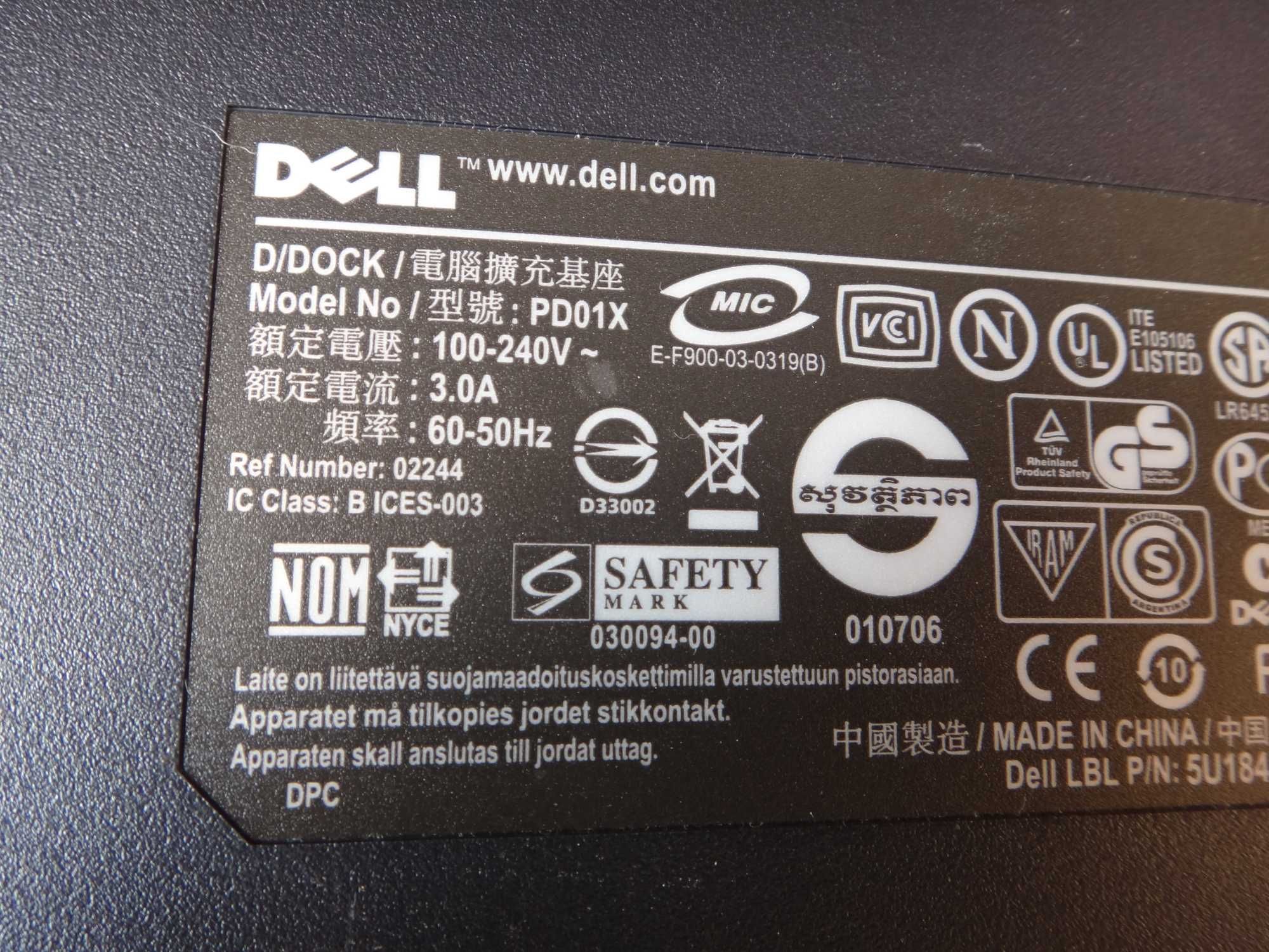 Dell D-dock PD01X