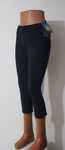 SHIMANO Pantaloni damă  3/4 negri Noi, ciclism, bike, mărimea L