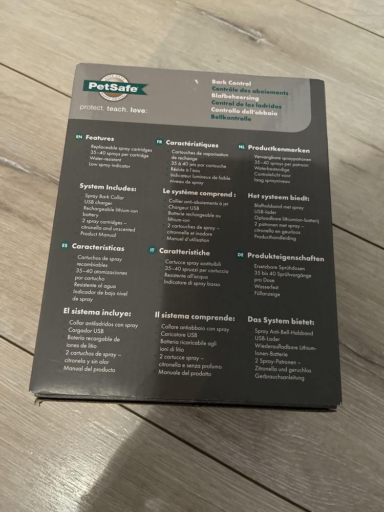 Zgarda anti-latrat cu spray petsafe