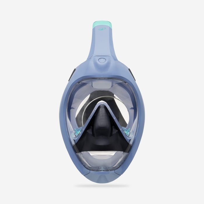 Mască snorkeling Easybreath 900 Albastru - produs resigilat Decathlon