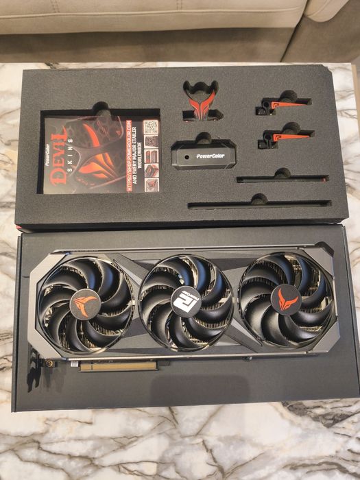 Видекарта Power Color RX 7800 XT