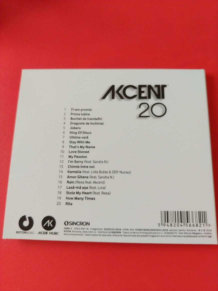 CD Akcent - 20 Best of