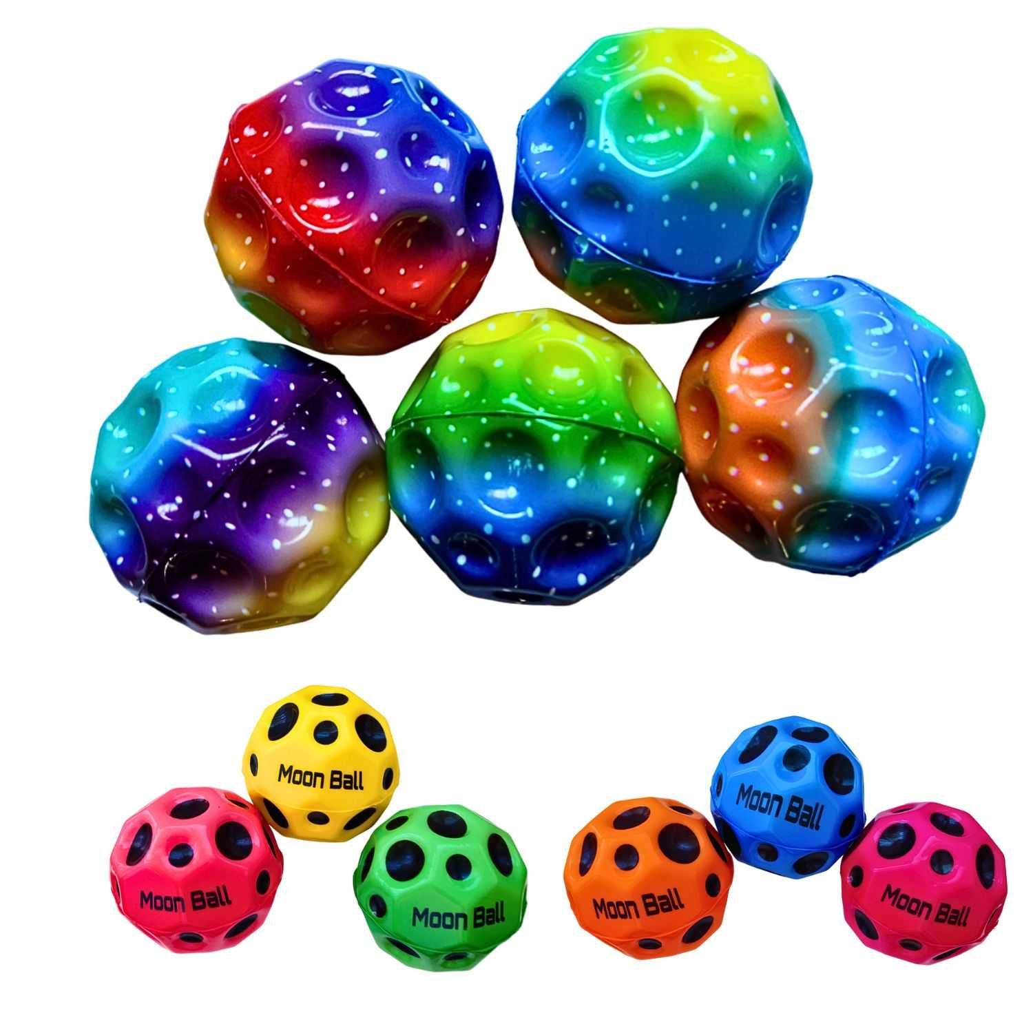 Лунна топка Moon ball хипер скачаща топка с ластик