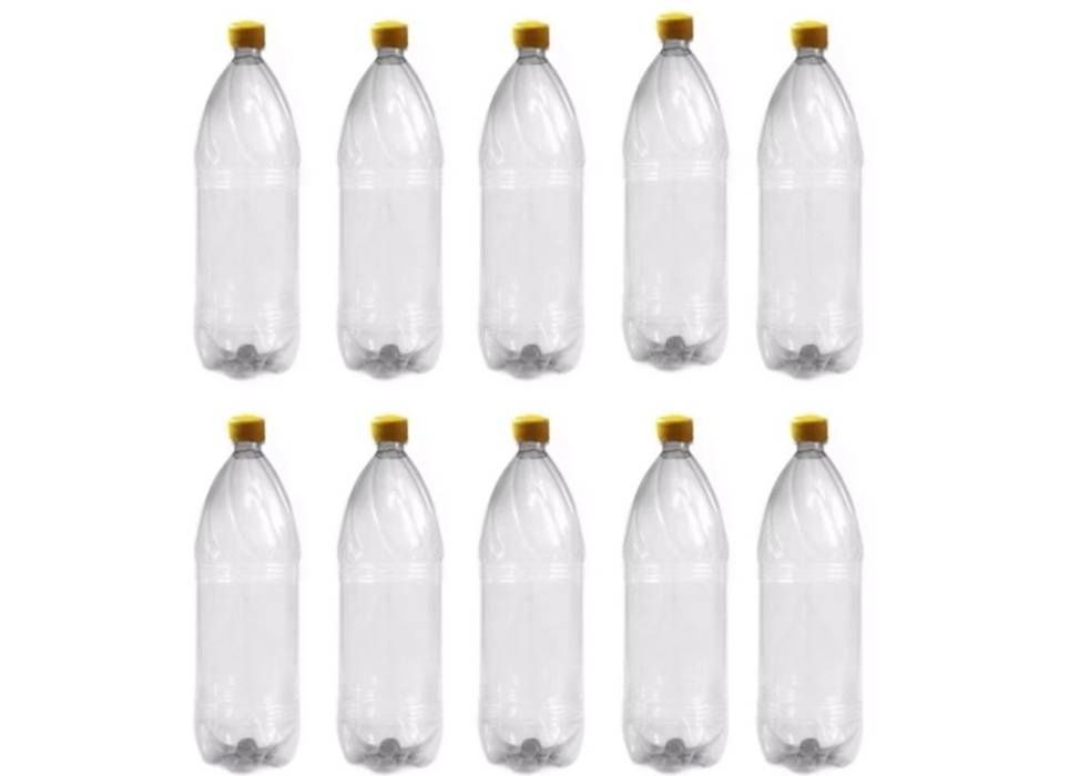 Sticla pet 2L -30 pe bax cu capac din plastic transparent