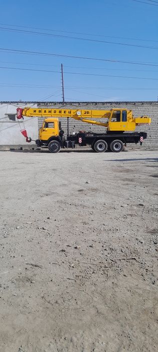 Avtokran sotiladi 25t 21m kamaz ivanoves srochna
