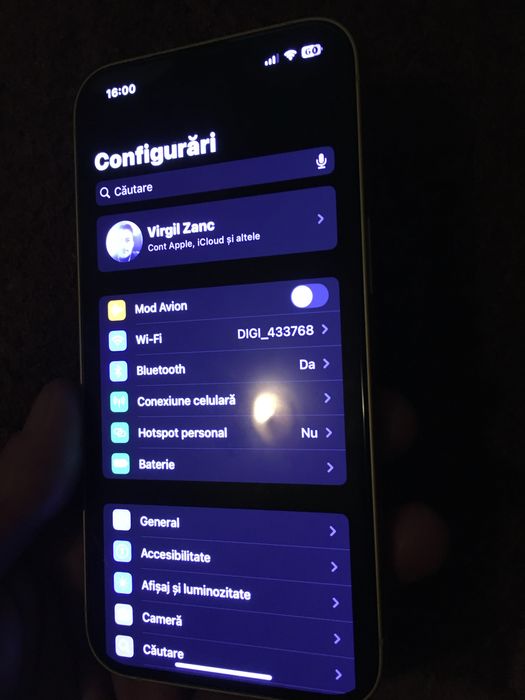 Vand iPhone 14 Yellou