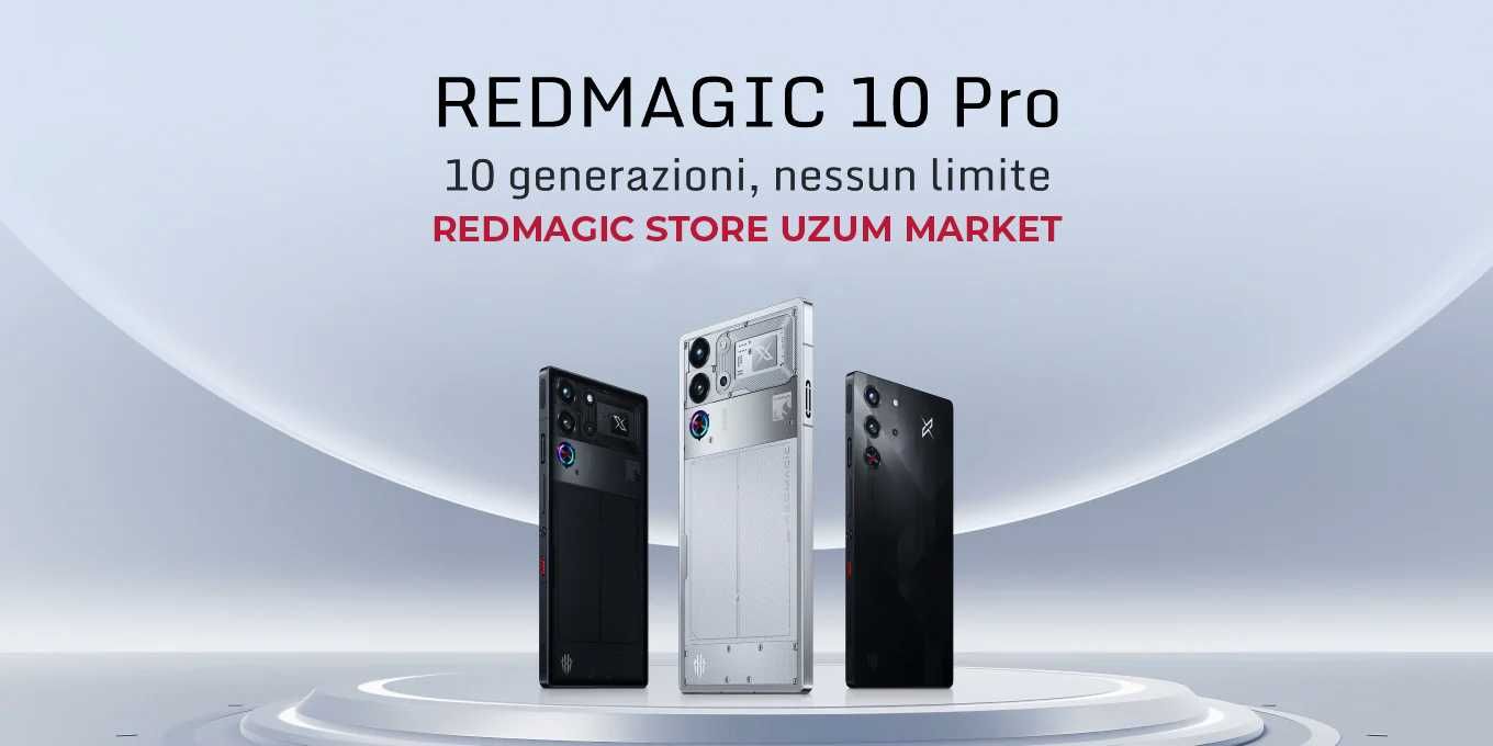 Nubia Red Magic 10 Pro DUST с Snapdragon 8 Elite, 7050mAh