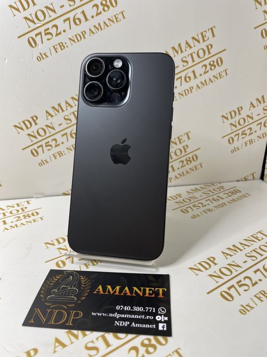 NDP Amanet Braila Iphone 16 Pro Max 256gb (44620)