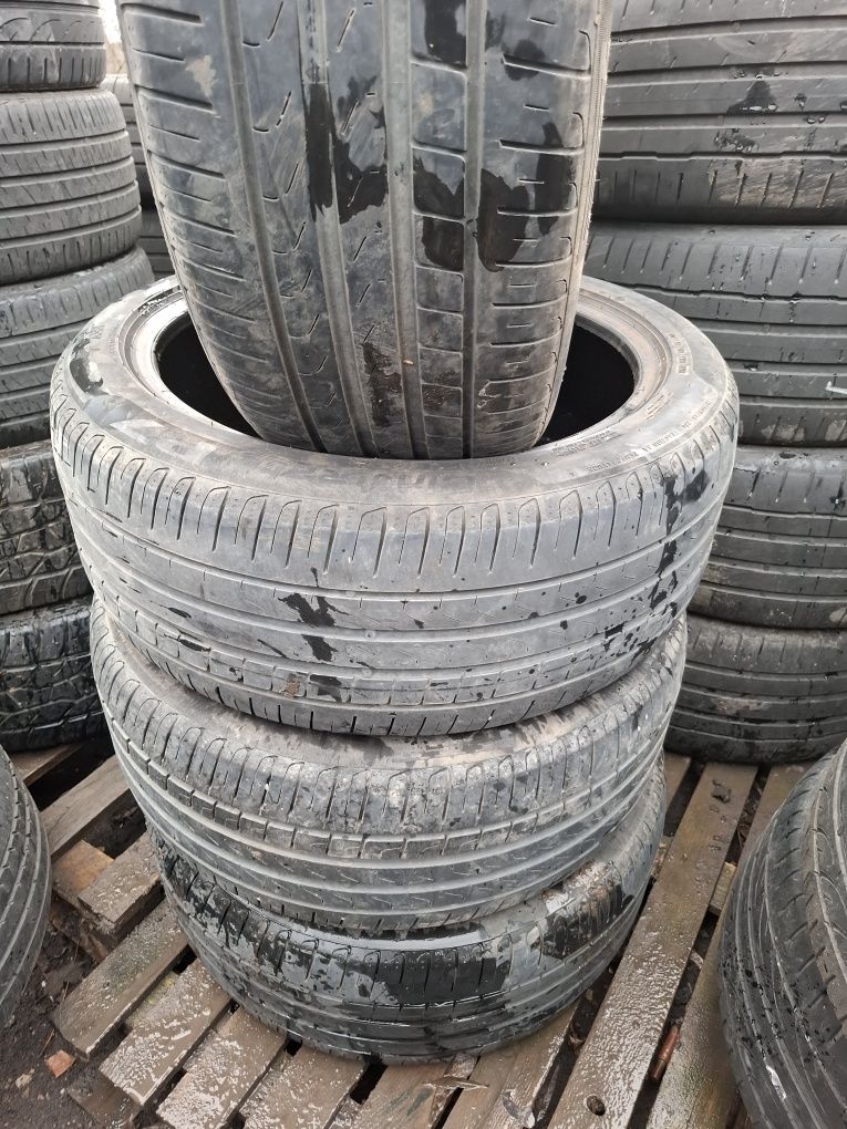 Vând set 4 anvelope 235 45 18 pireli bune de vara