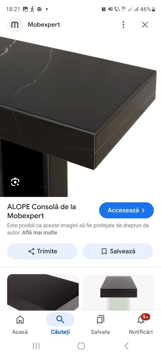 Mobilier Mobexpert- hol/ living .Consola Mobexpert