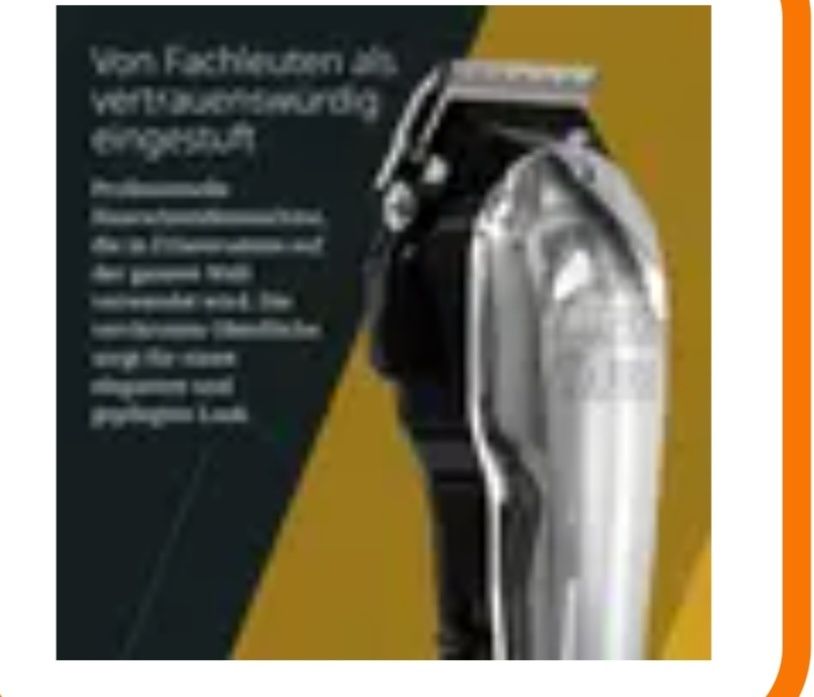 Mașina de tuns Wahl Chrome Super Taper - Tăieri precise - Ajustare ușo