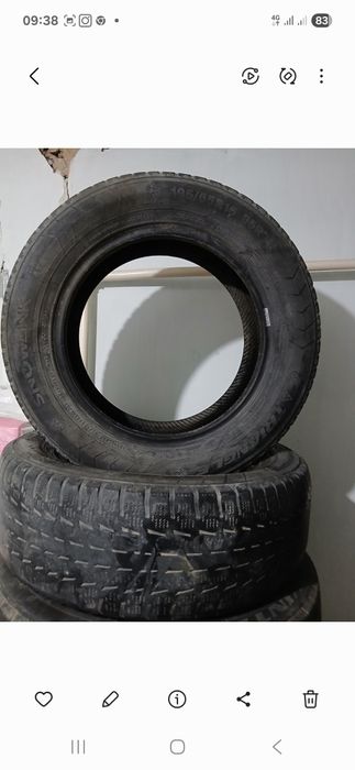 Зимние б/у шины R-17, R-15