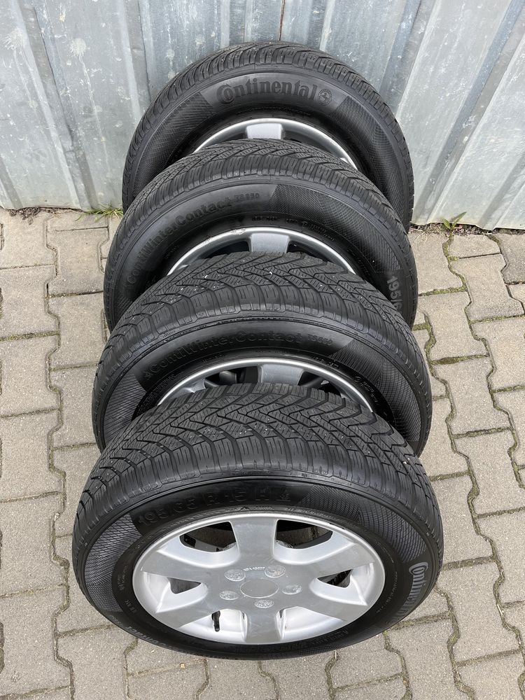 Jante aliaj 5x112mm, anvelope 195/65 R15, VW, Audi, Seat, Skoda