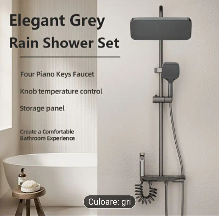 Sistem dus cu panou de comanda