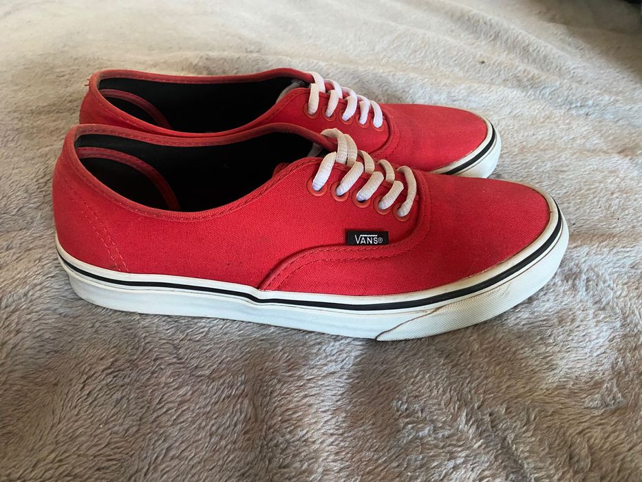 Vans Authentic rosii