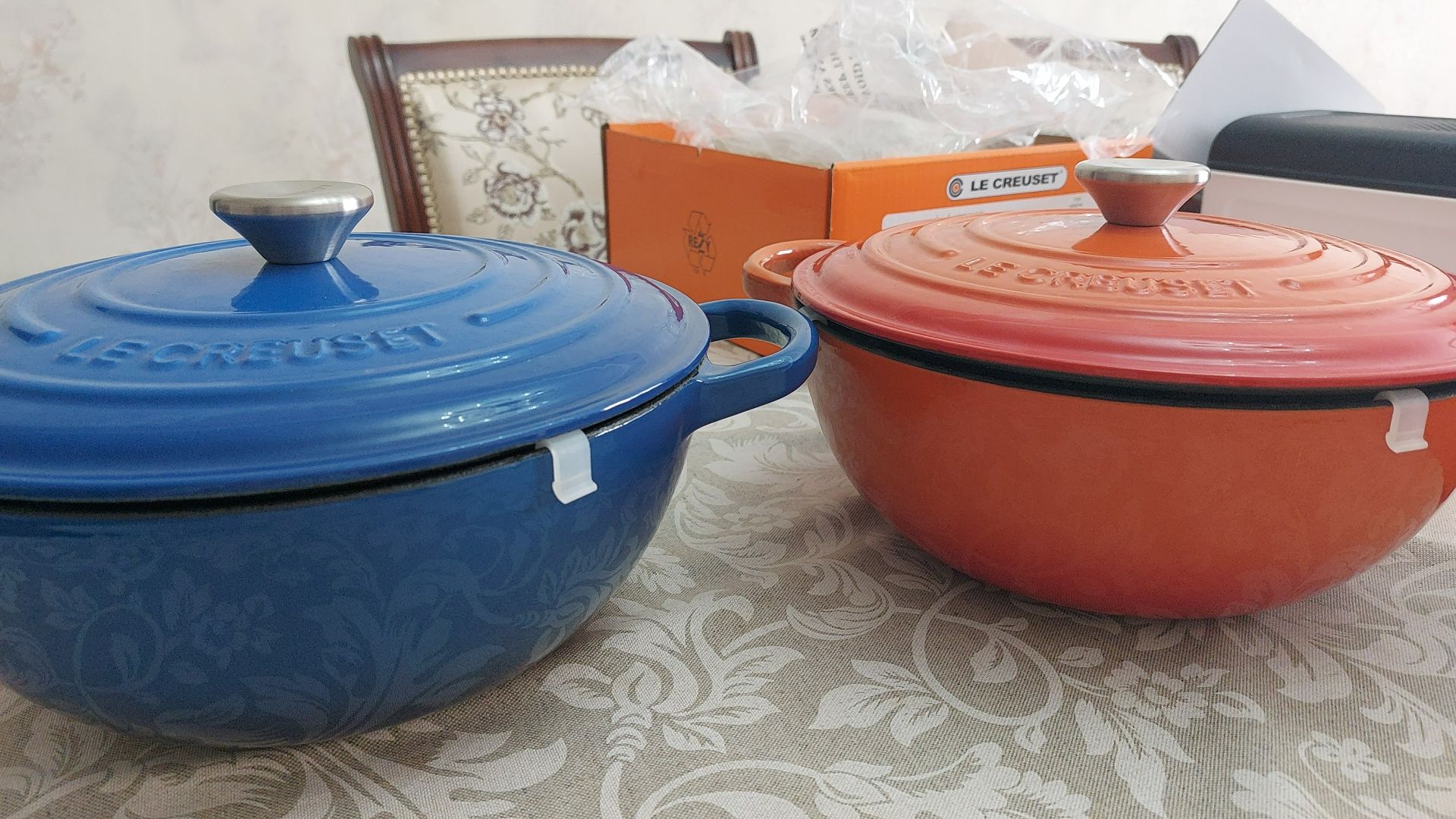 Чугунные казан "Le Creuset"