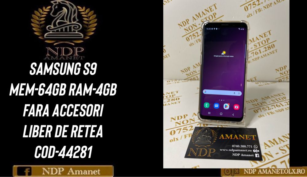 NDP Amanet Braila Samsung S9 64gb (44281)