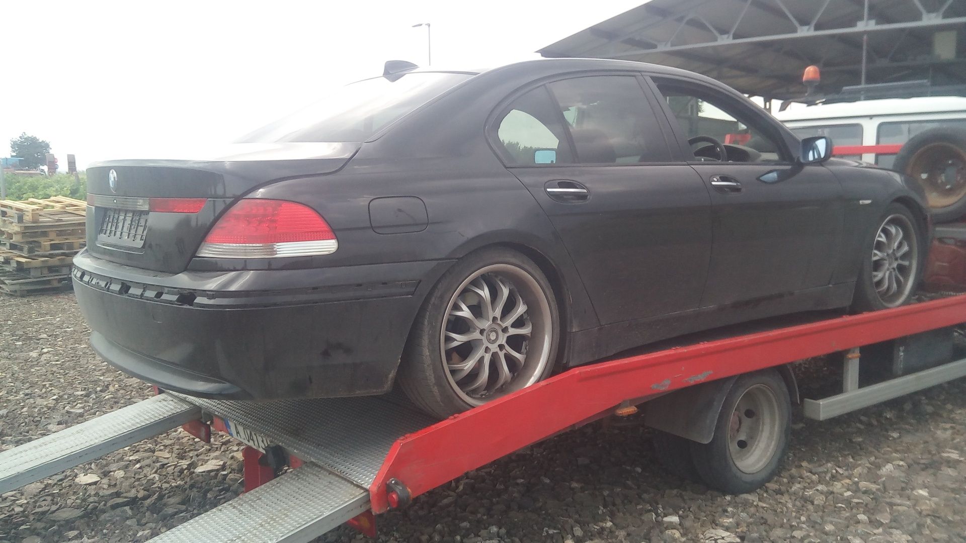 BMW E65 730D 2003 БМВ Е65 730Д кожено рекаро НА ЧАСТИ