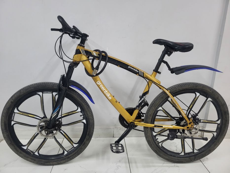 Велосипед взрослый горный спортивный Шведский Greenbike велик на ходу