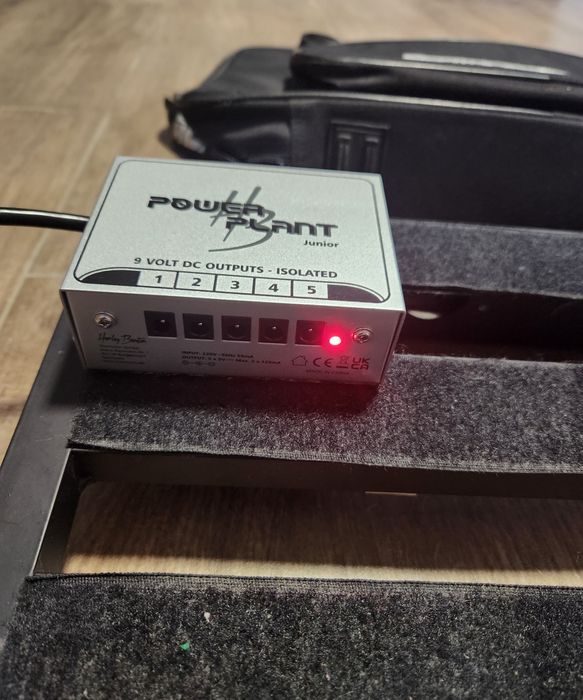 Pedal board Rockboard by Warwick+husa +sursa