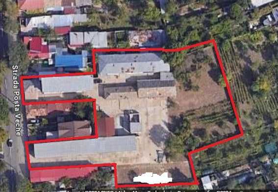 Teren 4893 mp si constructii in Galati zona Posta Veche / Razboieni