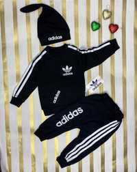 Seturi 3 piese copii
Adidas alb 3 6 9 12 15 18
Adidas negru 3 6 9 12 1