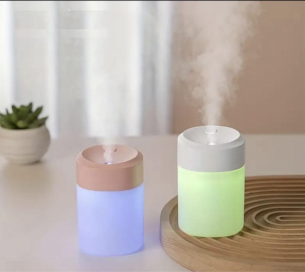 Ароматен дифузер Cool Mist + Подарък, 200 ml USB