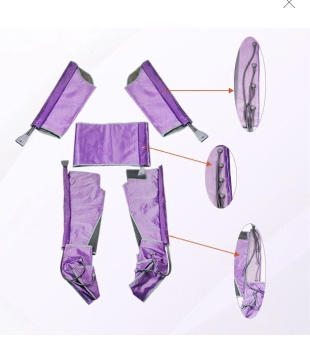 Aparat de presoterapie, drenaj limfatic, slabit,, Doris DO-S08