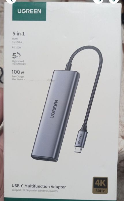 Adaptorul HUB UGREEN CM511 este potrivit pentru conectarea dispozitive