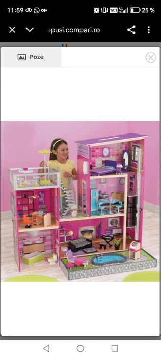 Vand casuta papusi kids kraft