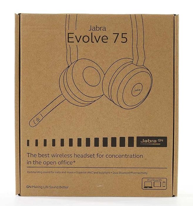 Jabra Evolve 75 SE Stereo Wireless Headset