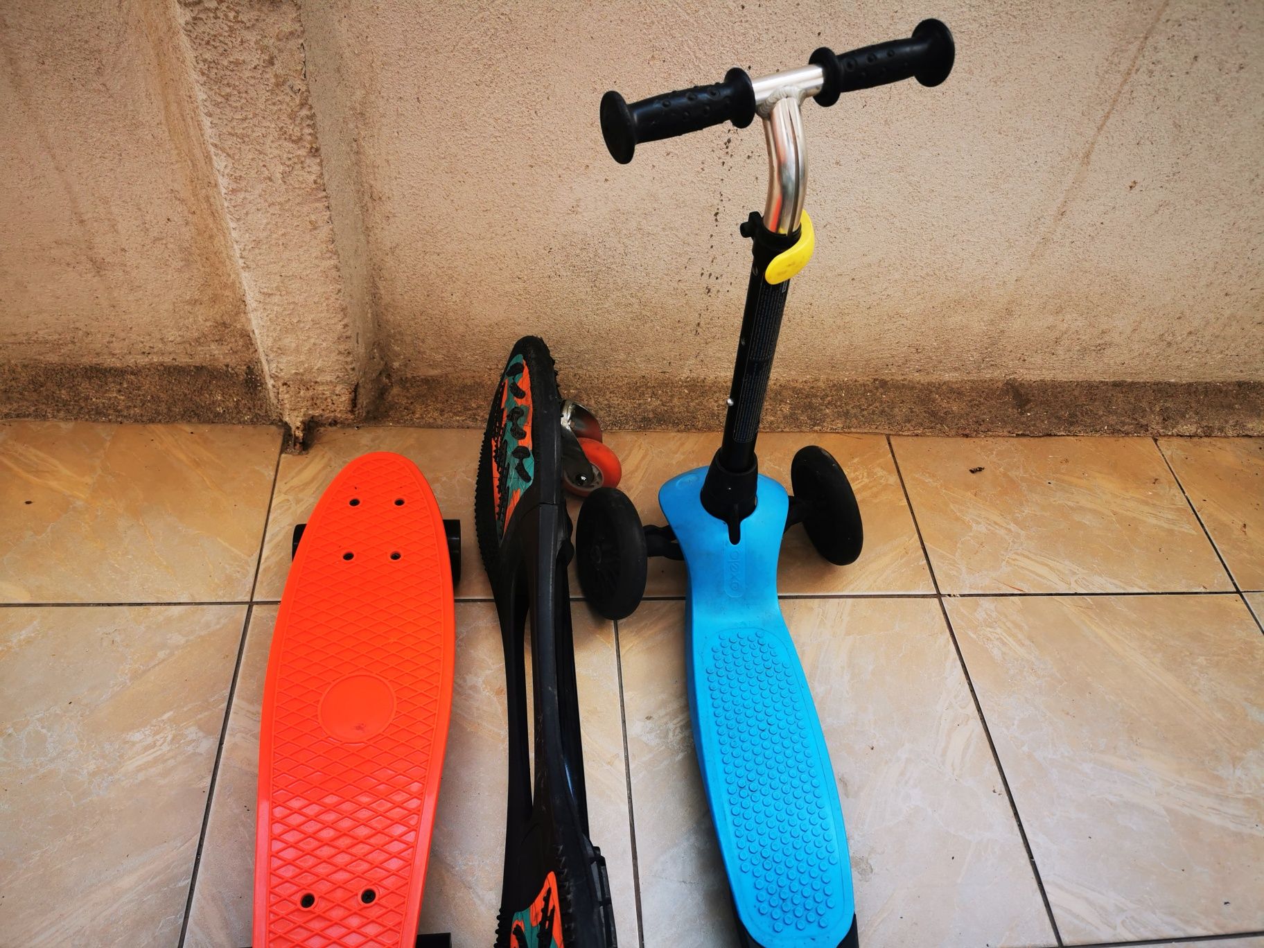 placa waveboard plus skateboard