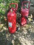 Stingător cu pulbere p50 butelie compresor nebulizator spuma sablat