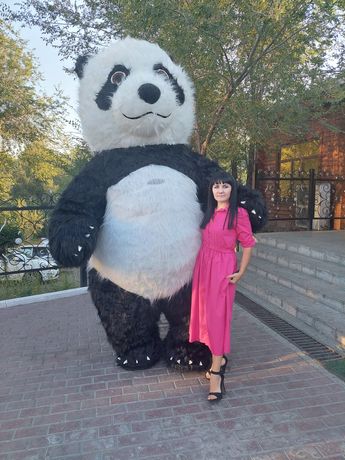 Ростовая надувная 3 метровая панда