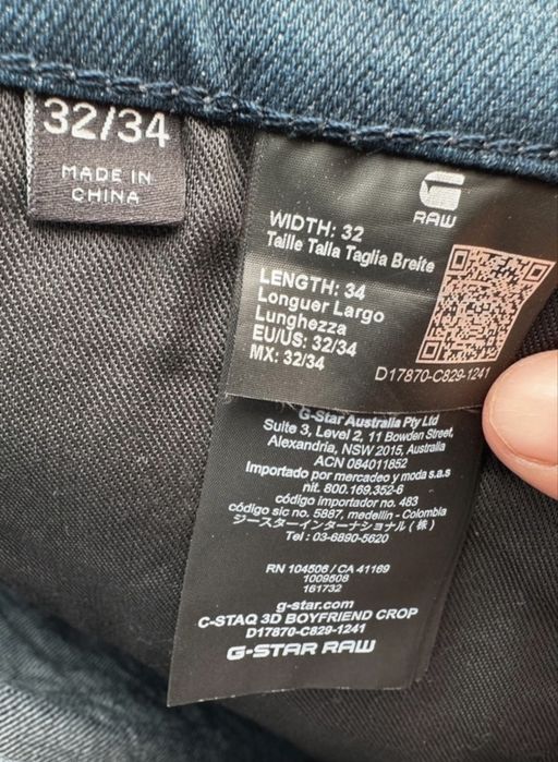 G-star raw blugi dama 32/34