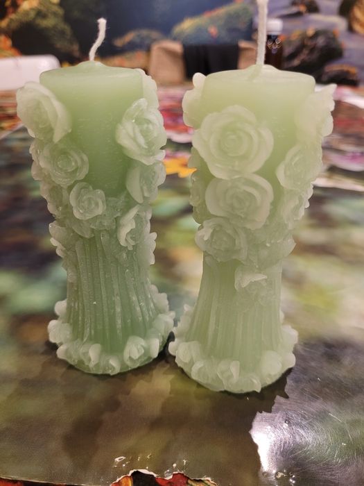 Lumânări  parfumate decor.