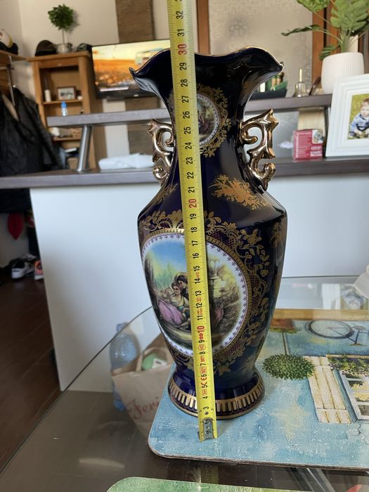 Vaza Cobalt Peach Golden Choice