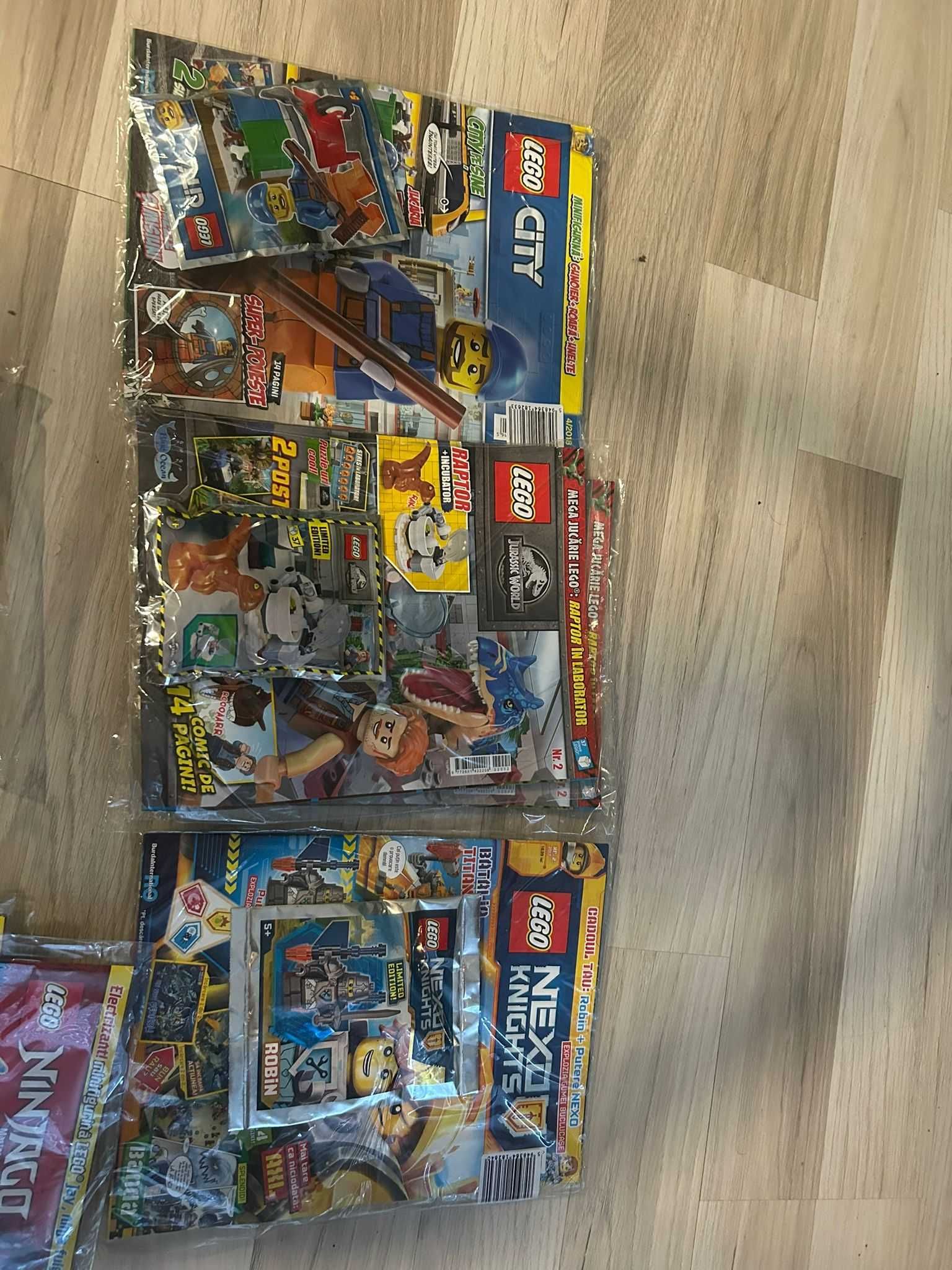 Reviste Lego Starwars, Ninjago, Nexo, City, Batman, jurassic