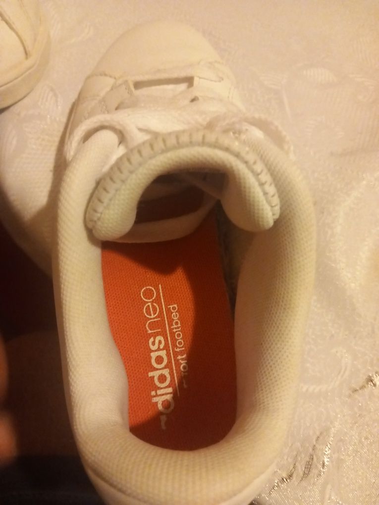 Оригинални маратонки Адидас Adidas чисто бели