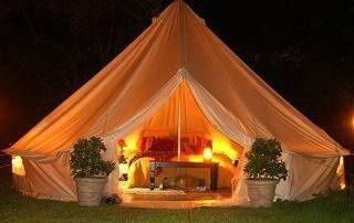 Шатёр Белл тент (Bell tent) для глэмпинга