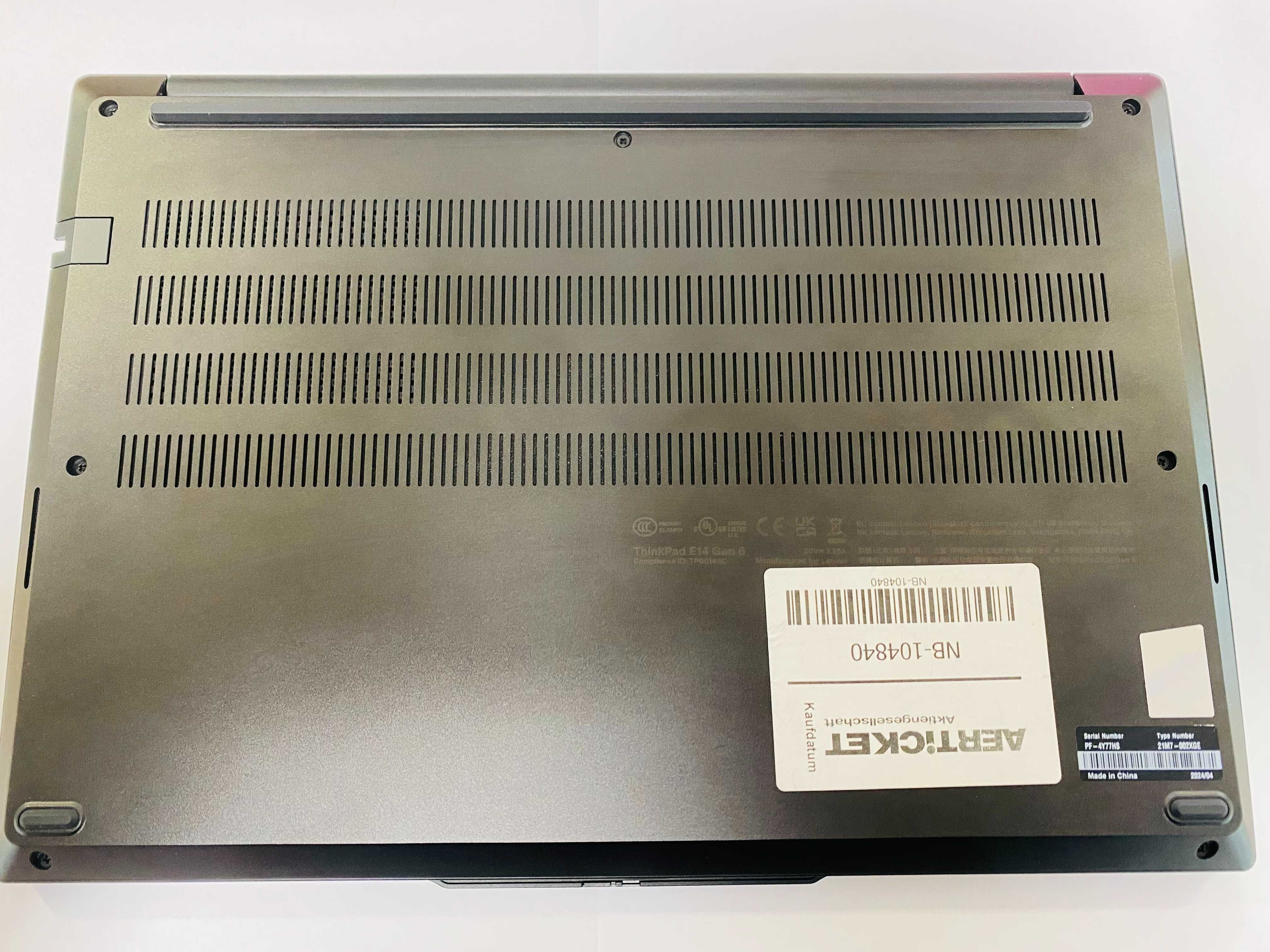 НОВ ! Lenovo ThinkPad E14 G6, Intel® Core™ Ultra 7-155H, 16 GB, 512GB