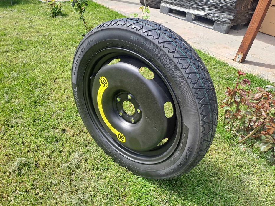 Roata de rezerva Bmw X1 X2  X3 X4 NOUA 135 80 R18 G01 G45 F48 F39 U10