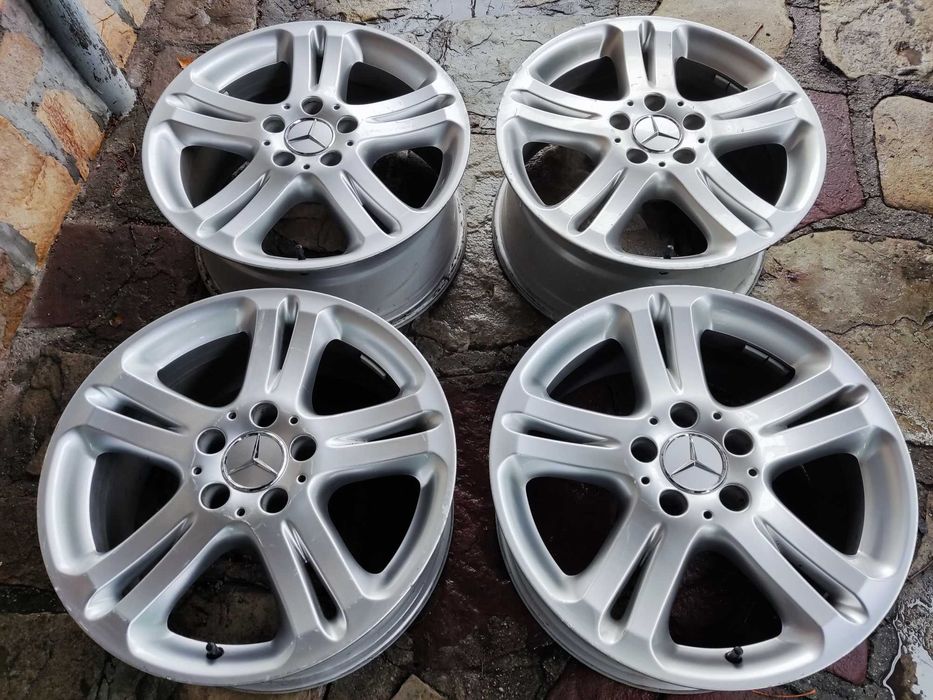 Мерцедес 5x112 оригинални лети джанти 17 цола 5х112 Mercedes S W221
