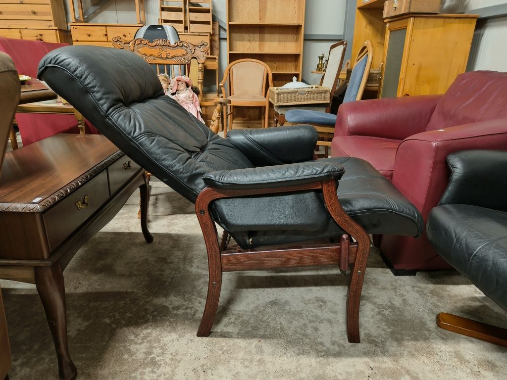 Relax кресло от естествена кожа