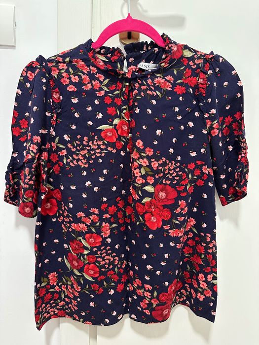 Tricou damă cu flori, mărime M