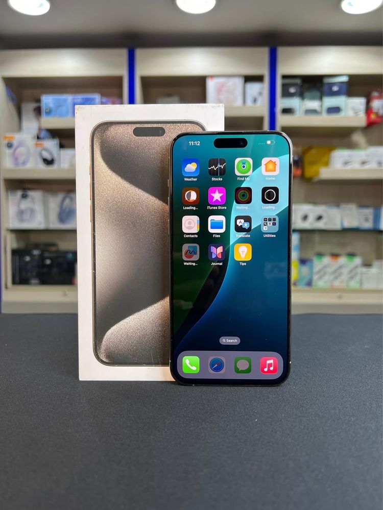 iPhone 15 Pro Max Natural Titanium 92% 256GB