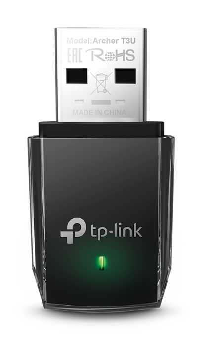 TP-Link Archer T3U Мини Wi-Fi USB‑адаптер adapter двухдиапазонный
