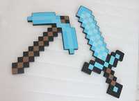 Диамантен меч Майнкрафт 60 см кирка Minecraft 40лв. Маинкрафт