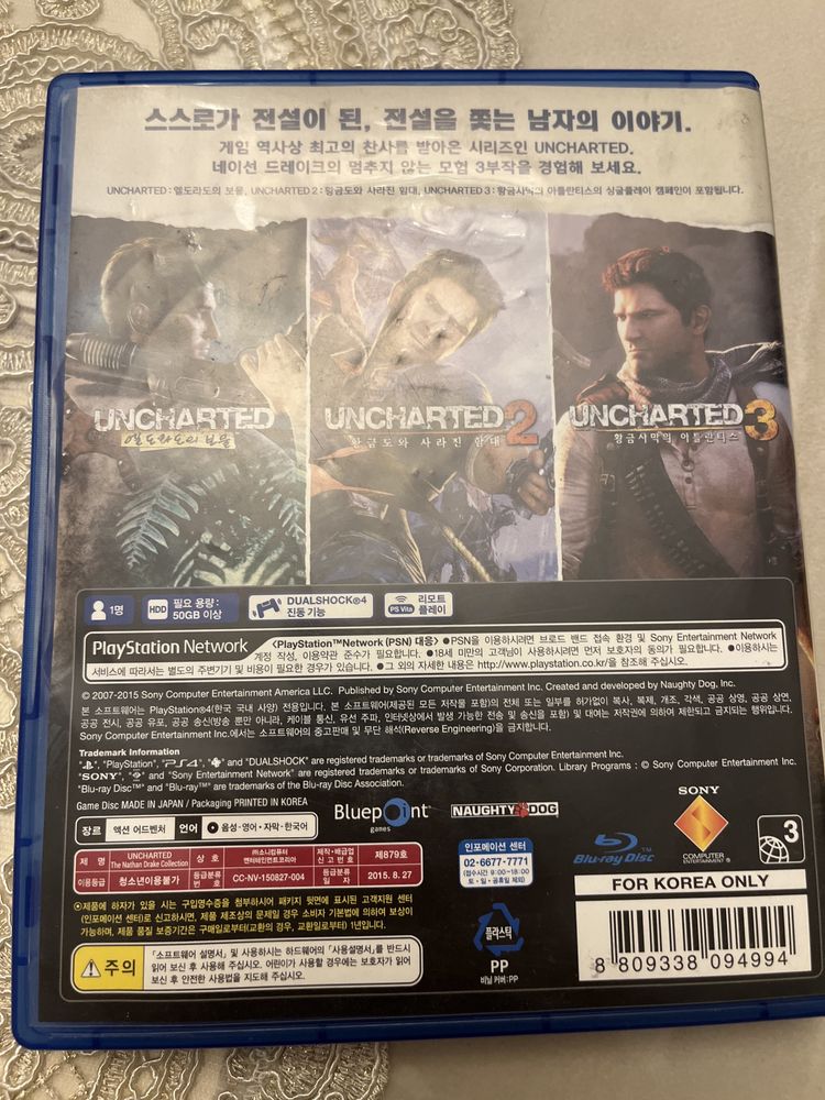 Игра uncharted the nathan drake collection