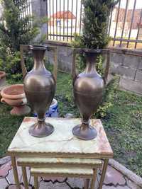Doua vaze din alama stil artnouveau